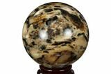 Black Opal Sphere - Madagascar #168571-1